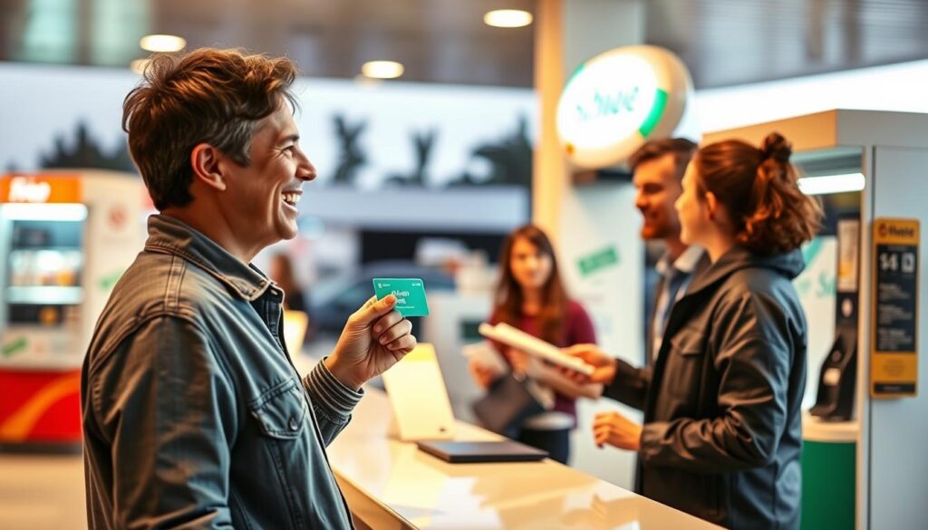 interactive gas station customer loyalty